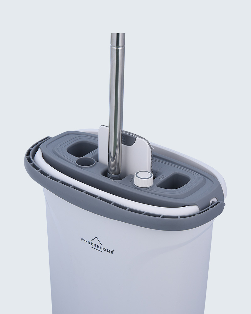 Mopx Dual Crios Rialú Dual Scaradh Uisce Salach Socraigh Buicéad Mop